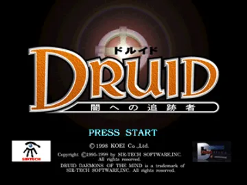 Druid - Yami e no Tsuisekisha (JP) screen shot title